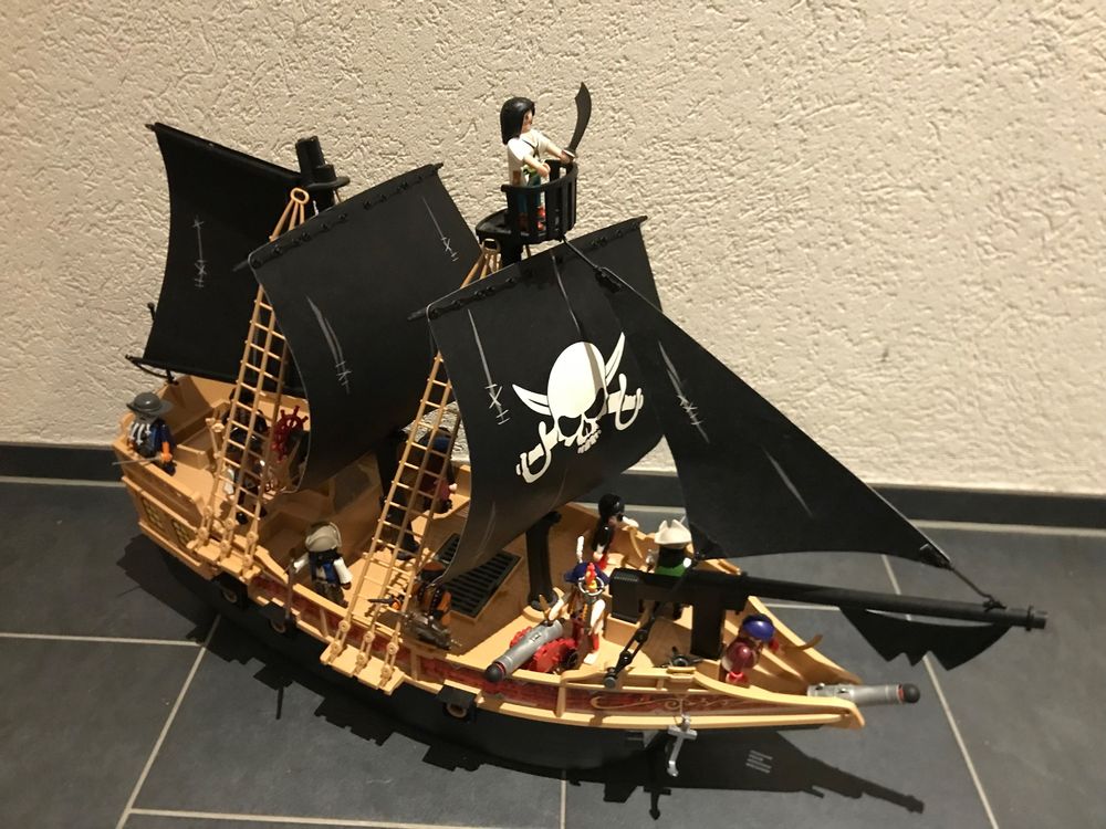 Luxus Playmobil Piratenschiff Gross Ebenbild