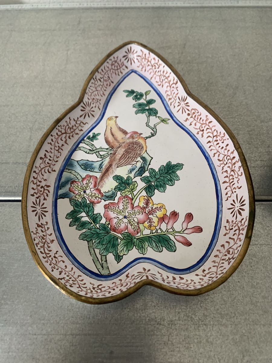 Ciotole: China 20. Jh. Emailleschale Canton – Usato da Basel venduto da Amechan.