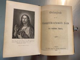 Gesangsbuch aus dem Jahre 1897