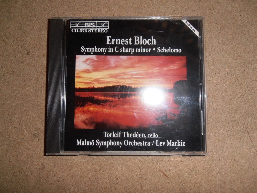 CD: Ernest Bloch - Symphony in C Sharp minor Schelomo – Usato da Zürich venduto da etrhorber