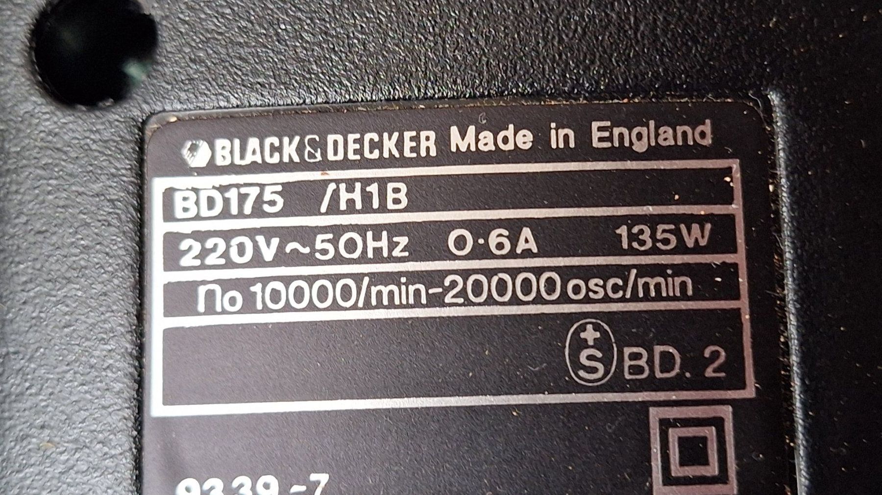 Schleifen & Polieren: Vibrationsschleifer "Black & Decker " Made in England , – Neu (gemäss Beschreibung) aus Dornach von majo8689 3