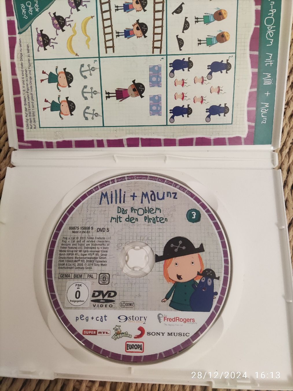 Tutti i DVDs: Milli + Maunz 03. Das Problem mit den Piraten – Usato da Basel venduto da Alacant 2