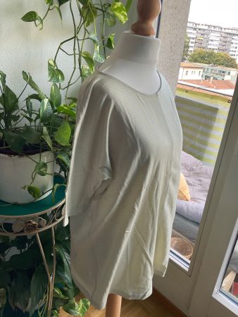 Comme neuf Shirt COS rayé gris jaune 100% Coton
