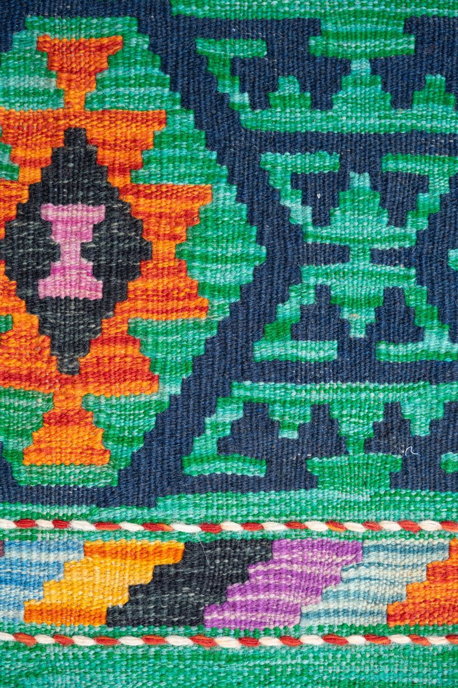 Kelim Tappeti: 207x147cm Afghan Kelim Handgemacht – Nuovo e nell'imballaggio originale da Luzern venduto da Hera.Kollektiv 5