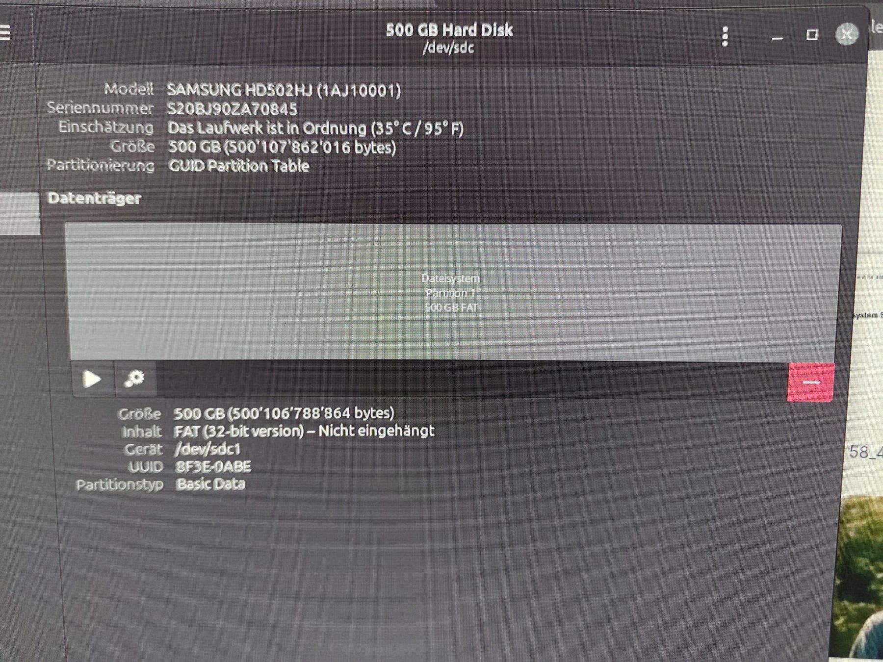 Samsung Dischi rigidi: 500 GB Hard Disk – Usato da Uffikon venduto da luk_77ht 2