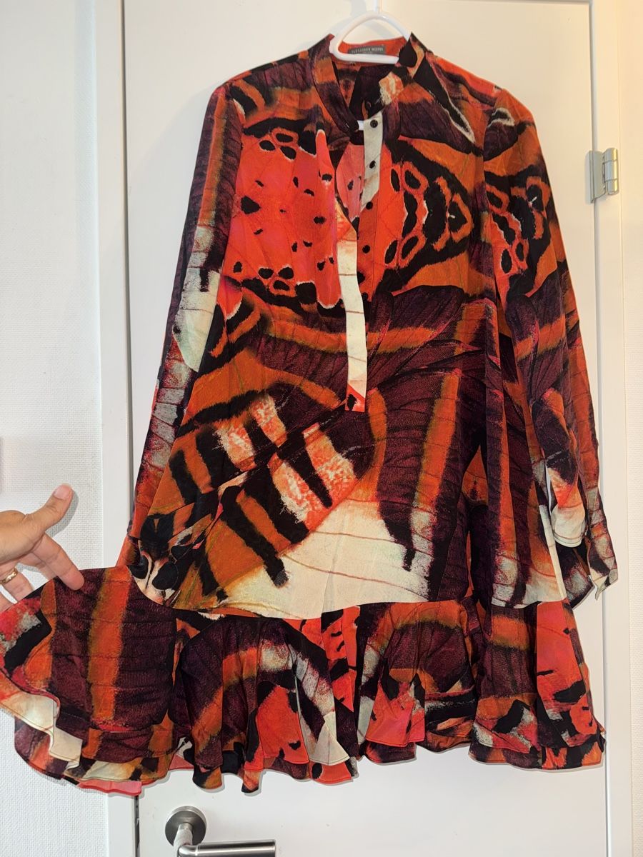 Vestiti: 100% Seide Kleid Tunika – Usato da Obfelden venduto da cesarina10