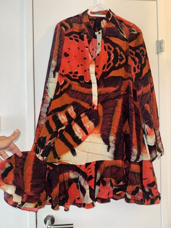 100% Seide Kleid Tunika