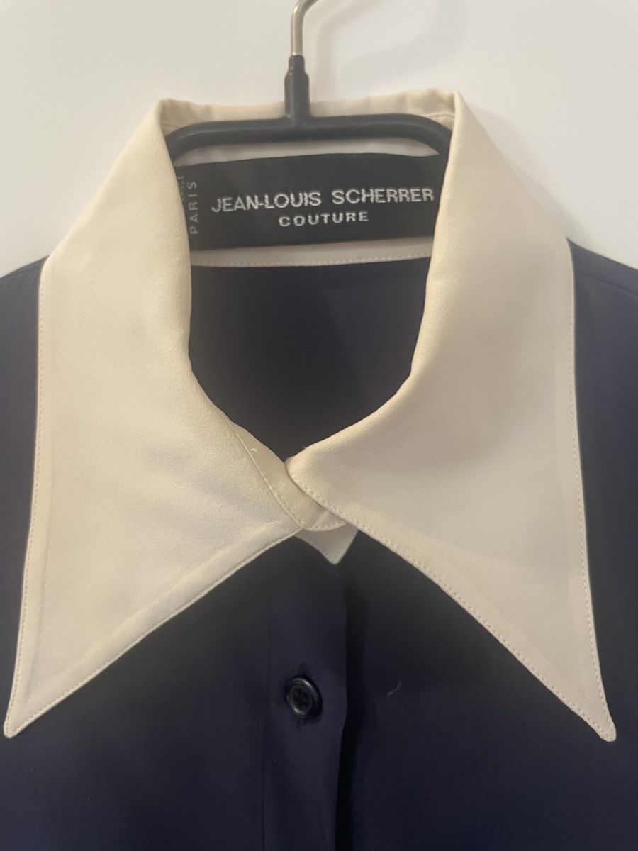 Camicette: Jean-Louis Scherrer Seidenbluse - Gr. M – Usato da Hünenberg See venduto da DND5 2