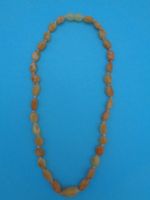 Natur Bernstein Butterscotch Kette 45 cm.