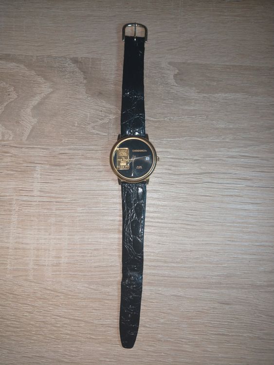 Gramm Gold Credit Suisse Uhr Chemsearch Swiss Quartz (Gebraucht