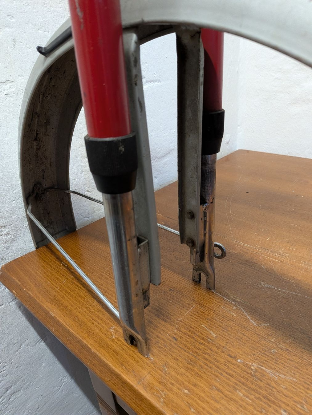 Gabeln: Puch Maxi N /Original Oldi Gabel rot – Gebraucht aus Neuhausen von Fcem1 5
