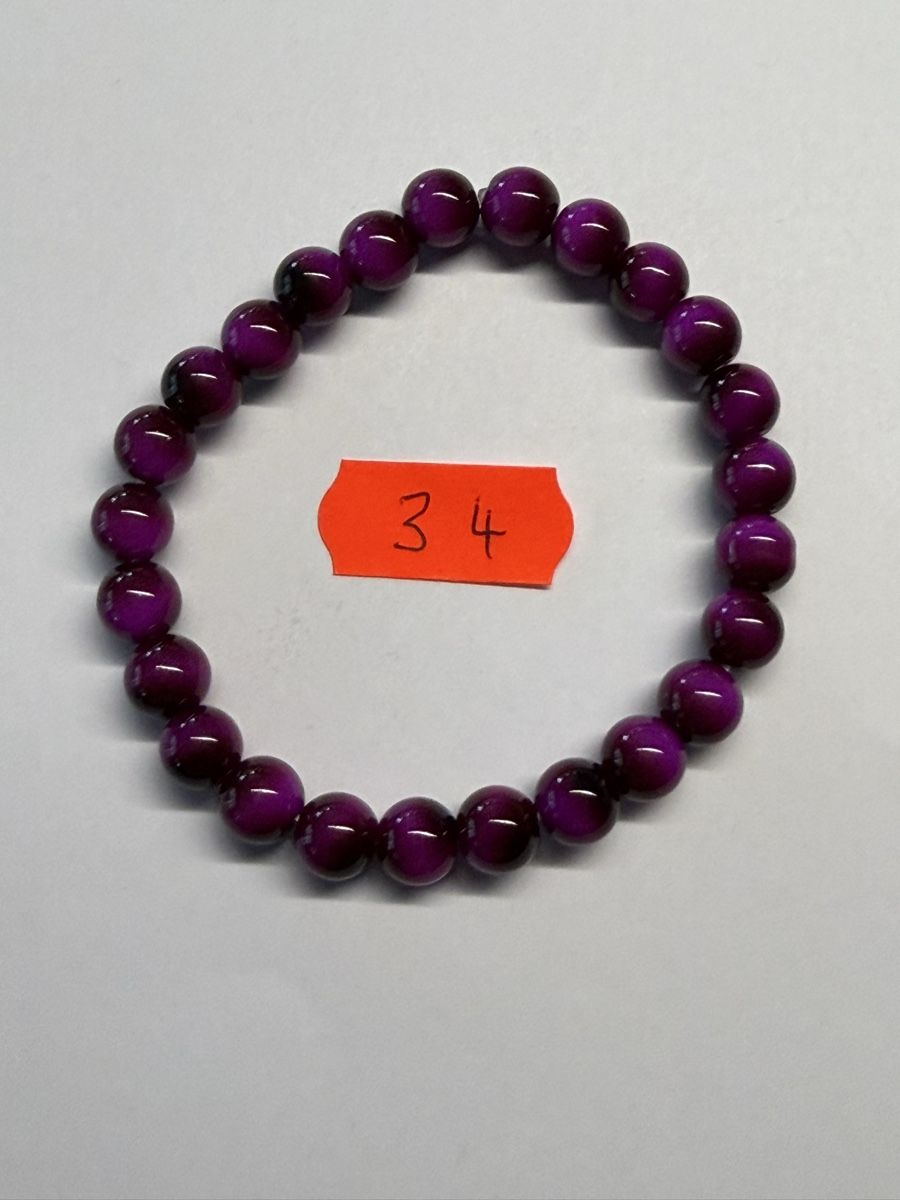 Bracciali & Braccialetti: 1 Stück / Lila Edelsteinarmband. – Nuovo (secondo la descrizione) da Rheinfelden venduto da Gazzi