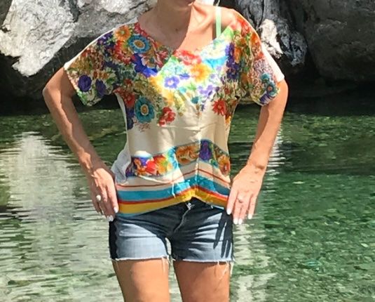 Desigual Camicette: Desigual camicetta di seta – Usato da Gordevio venduto da LanaZimm