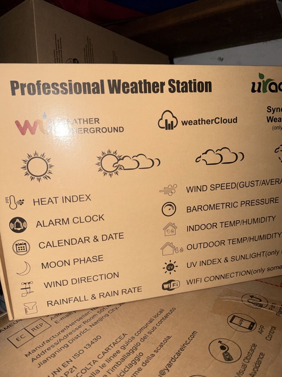 Altro per la casa: Station Météo – Nuovo e nell'imballaggio originale da Lausanne venduto da gio_qwg7 1