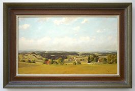 Sundgau Müller Rudolf Elsass Landschaftsgemälde Landschaft