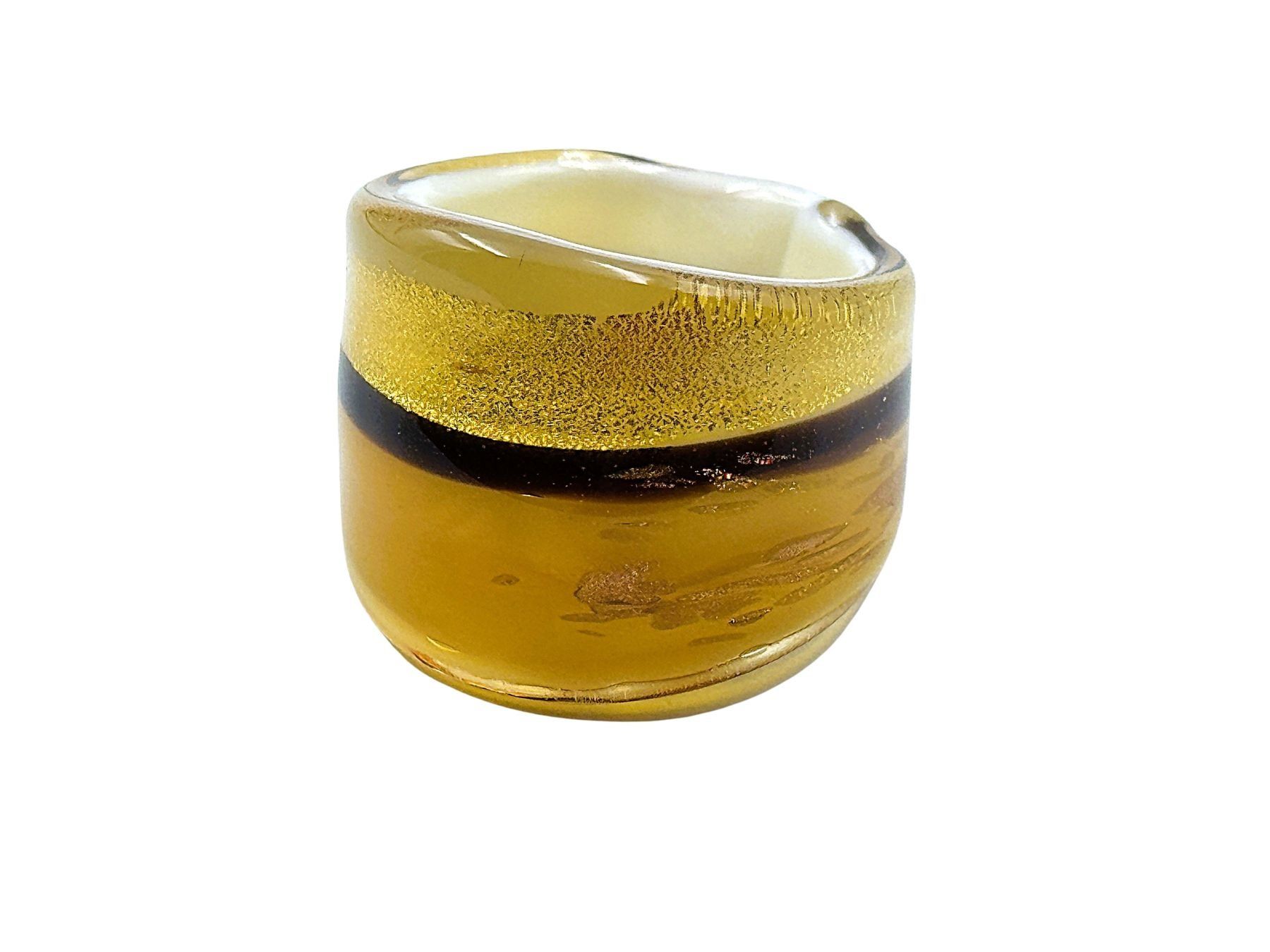 Murano Anelli: Ring Murano Glas G 55 Breite 20mm – Nuovo e nell'imballaggio originale da Oberkulm venduto da Murano-Schmuck 1
