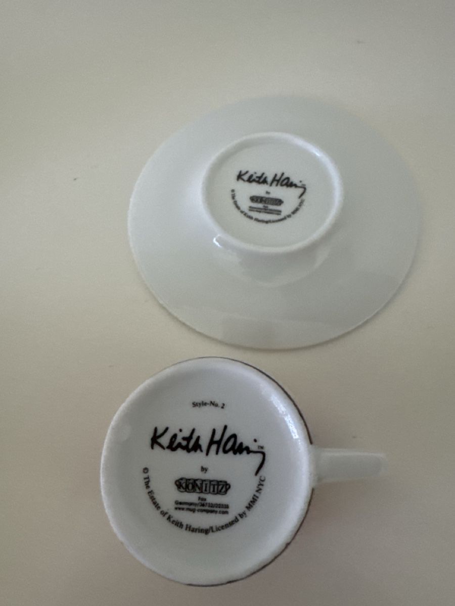 Pfister Tazze: Espressotasse mit Unterteller Keith Haring – Nuovo (secondo la descrizione) da Unterentfelden venduto da Loonah 2