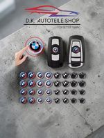 BMW Schlüssel Logo Emblem Schriftzug 3D Kleber Neu