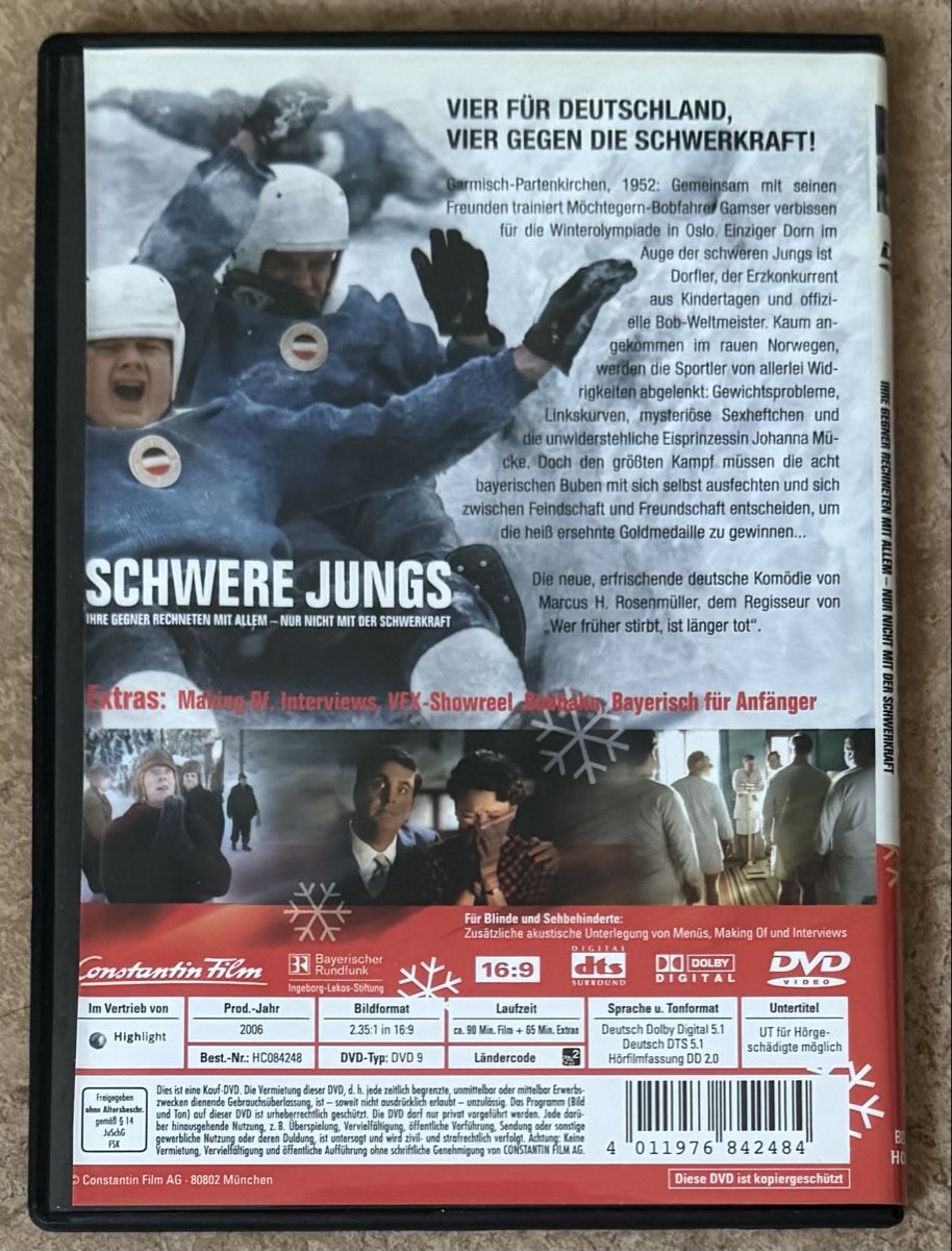 Tutti i DVDs: SCHWERE JUNGS – Nuovo (secondo la descrizione) da Dietikon venduto da AndreaSch01 1