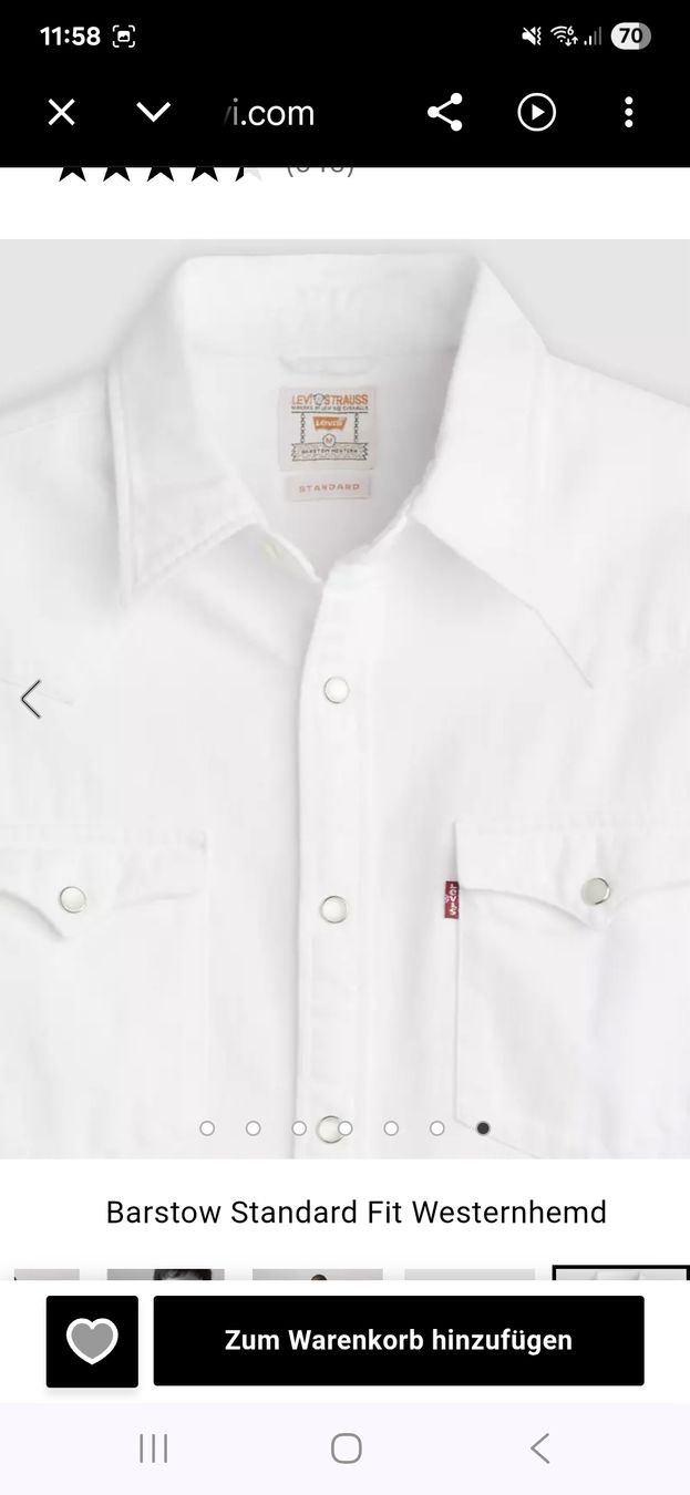 Levi's Jacken: Levis Barstow Western Gr M – Neu und originalverpackt aus Zürich von Drago670 6