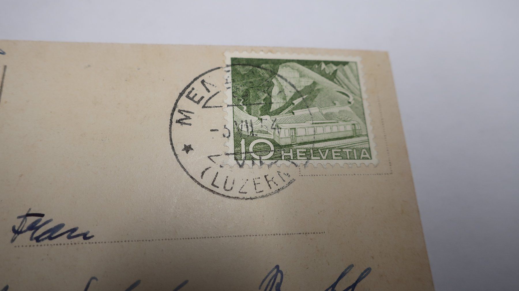 Cartes postales: Menzberg Blick auf Titlis – D'occasion à Cormoret par Pascalll2001 4