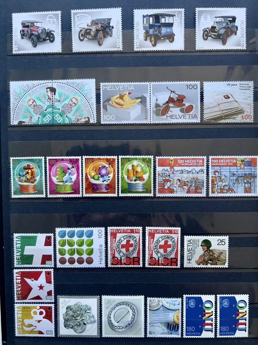 Tous les timbres: Frankatur CHF 100.- postfrisch – Neuf (Voir description) à Glattbrugg par Artos67 2