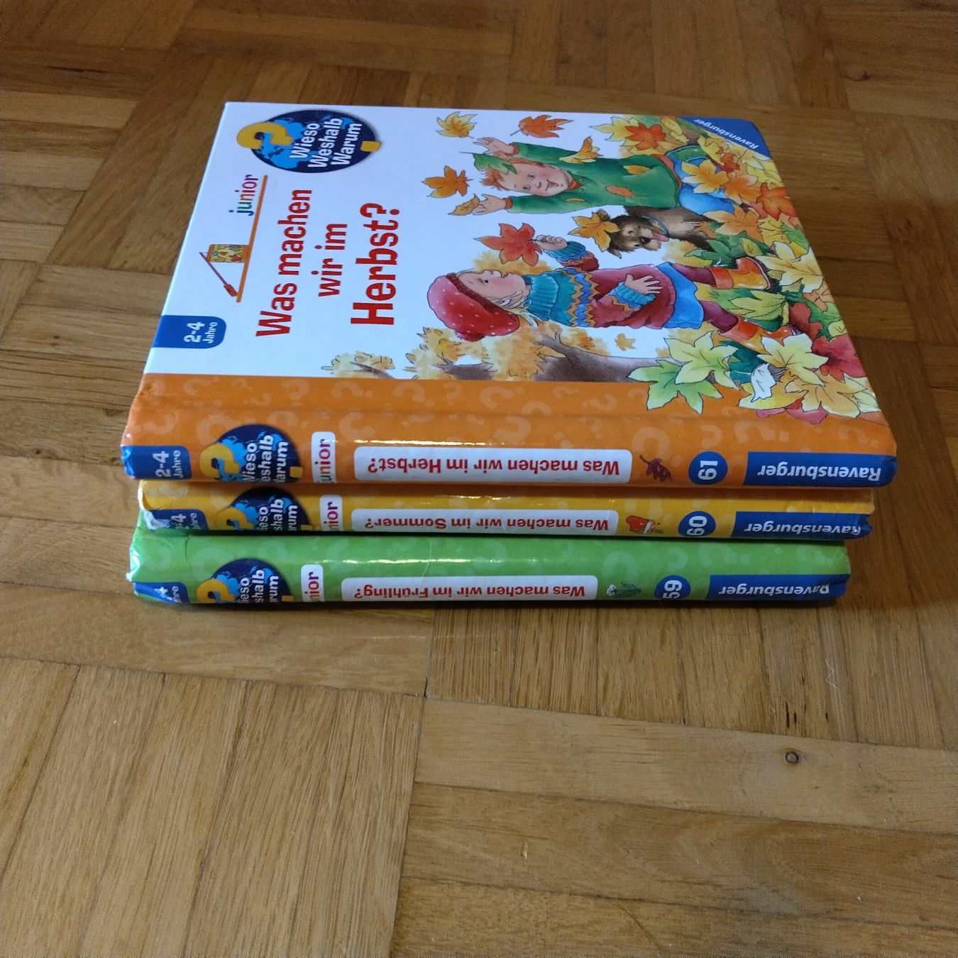 Libri: Bücher: Wieso Weshalb Warum Junior 3er Set – Usato da Oberdorf NW venduto da niederj 2
