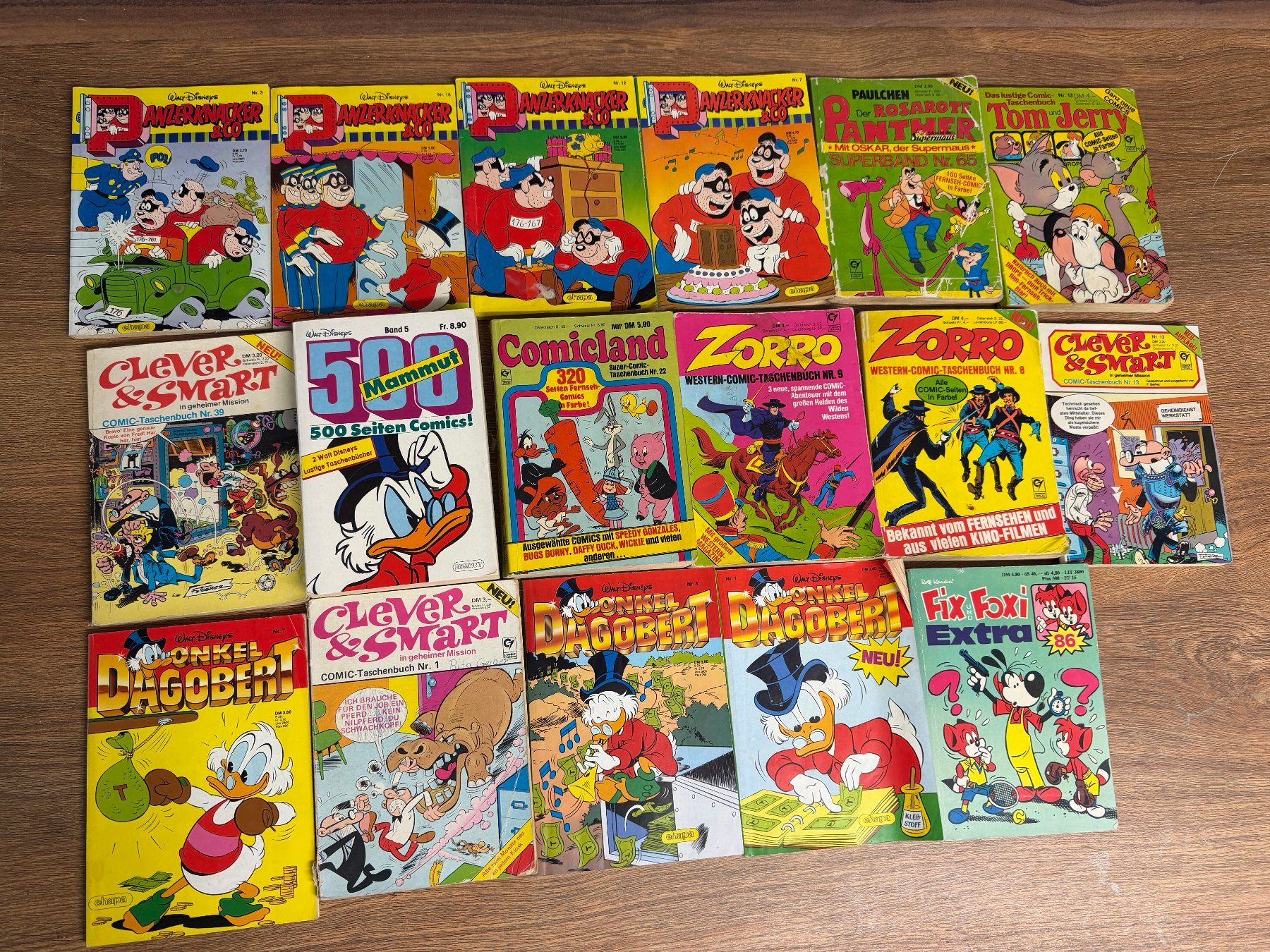 Comics: Comic-Sammlung: Lustige LTB's, Zorro, Clever & Smart – Gebraucht aus Nussbaumen AG von olitech5415