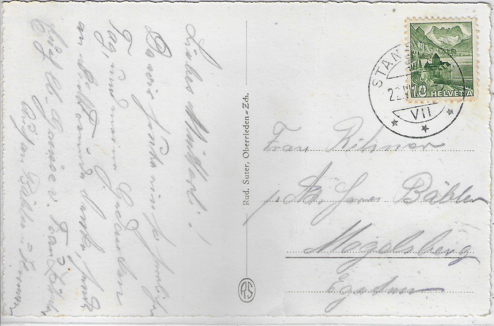 Cartoline postali: Hotel Trübsee – Difettoso da Ettingen venduto da Kartenplanet 1