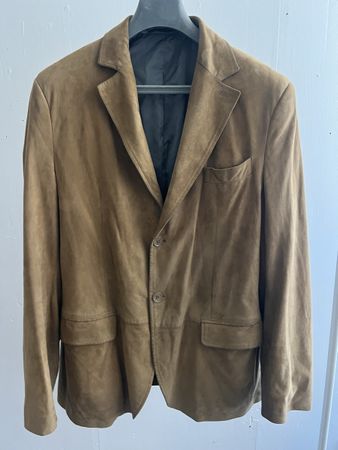 Vintage RUFFO suede jacket for men 