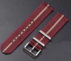 22mm Nato Textil Uhren-Armband, Nylon, Uhrenband