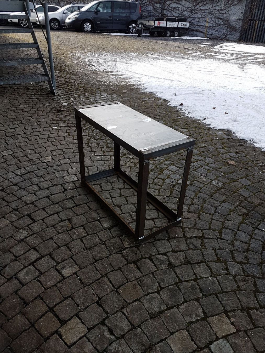 Scaffali: Sichtschutz und Holzlagergestell – Nuovo e nell'imballaggio originale da Thun venduto da Abigboss