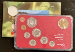 Münzsatz Schweiz 1999 stgl