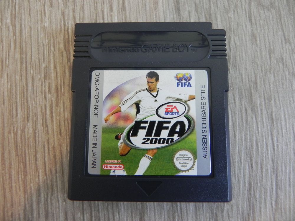 Original Nintendo Game Boy Spiel EASports FIFA 2000 Fussball