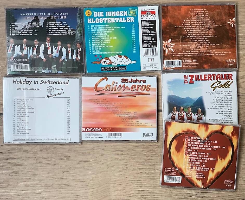 CD: 7 CD mit Schlager – Usato da Saland venduto da Katarm 1