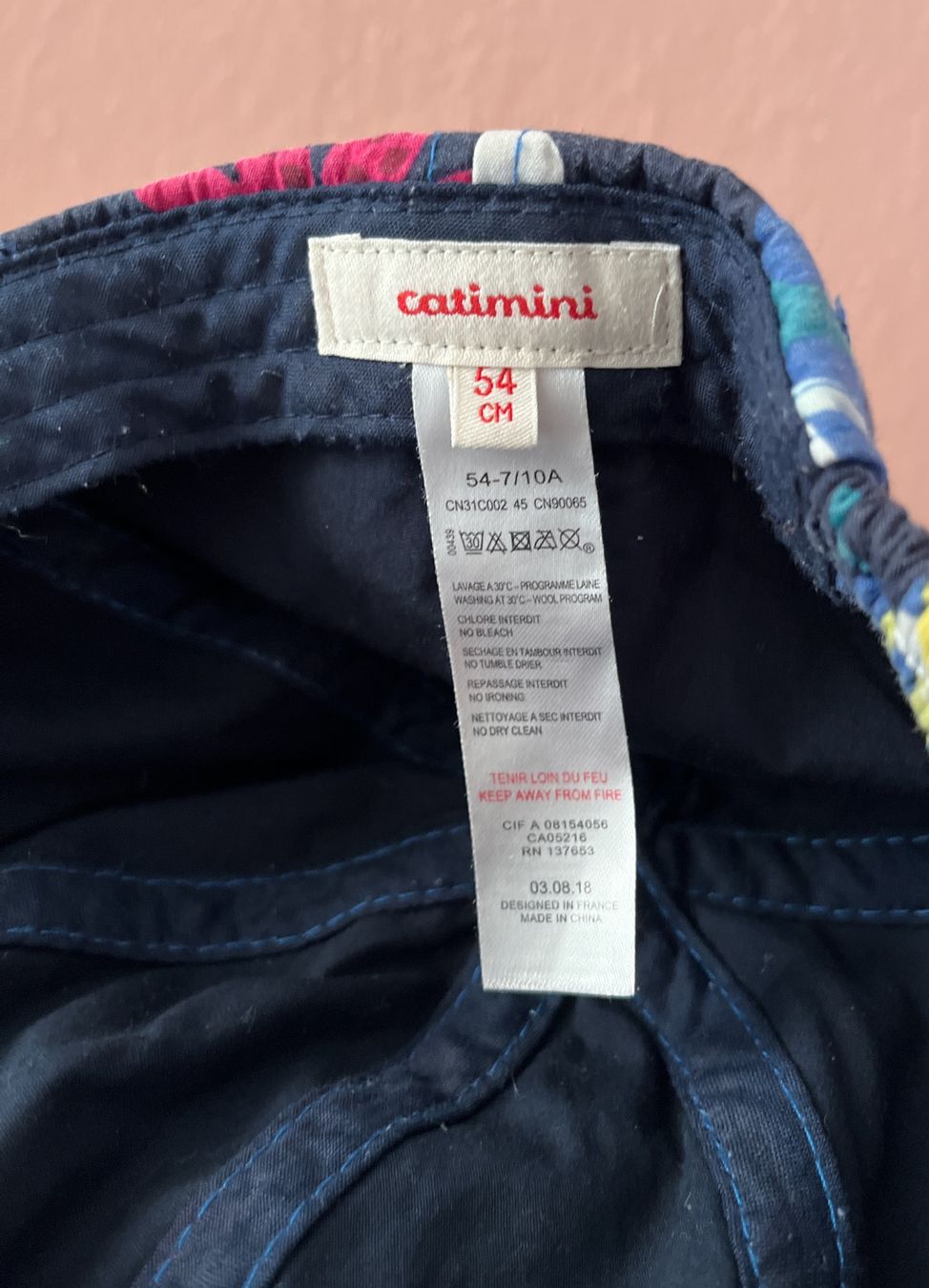 Catimini Altro abbigliamento per bambino: cappellino catimini 54 cm – Usato da Solduno venduto da ibagm 2