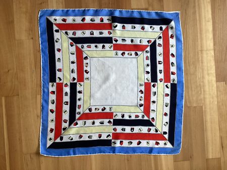 Seidenfoulard Vintage 