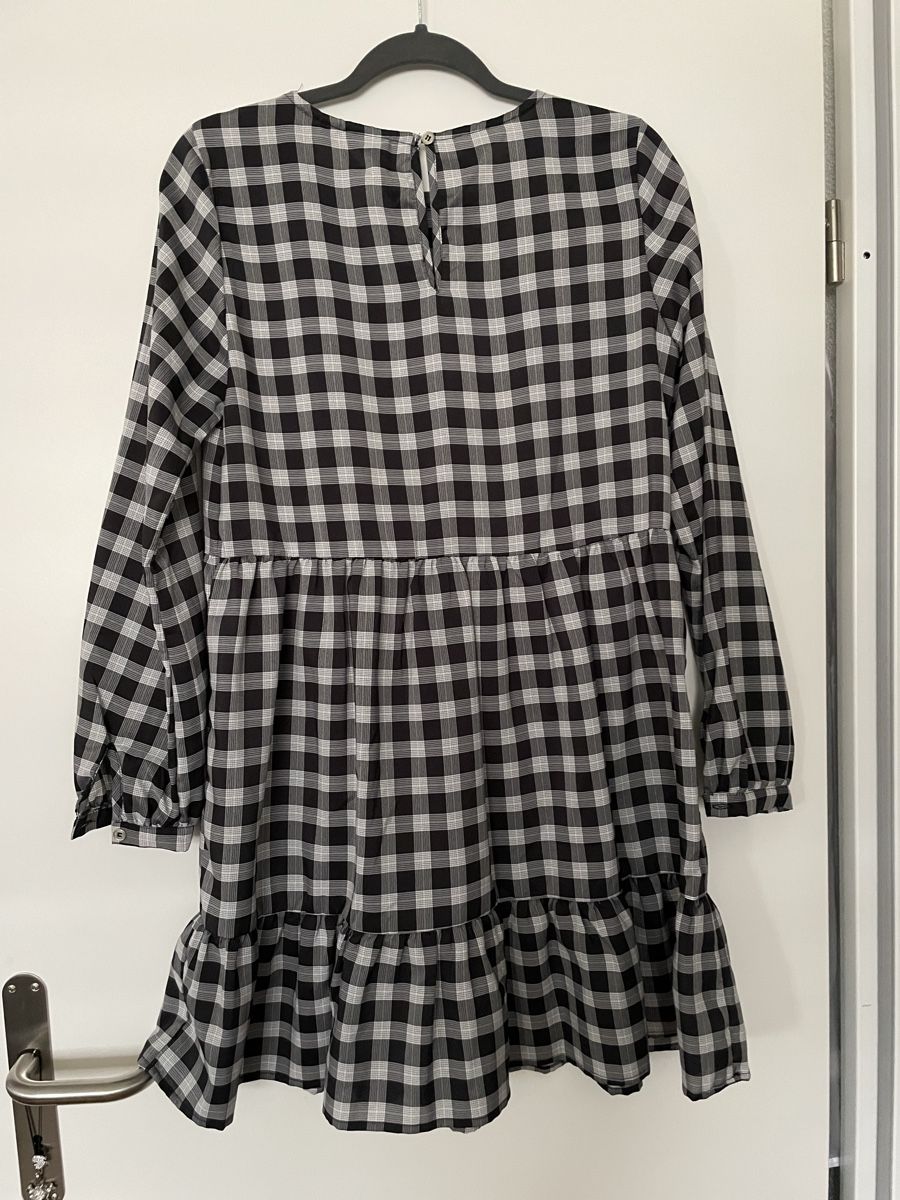 Vila Vestiti: Vila Kleid, schwarz-weiss kariert – Nuovo (secondo la descrizione) da Zürich venduto da SeldaY 1