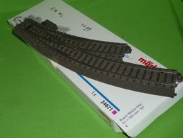 C-Gleis Bogenweiche LINKS Märklin 24671   gebraucht  Jg99