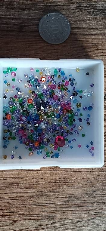 Edelsteine: Lot de 300 topazes de diverses couleurs – Gebraucht aus PORRENTRUY von Davide6876