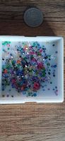 Lot de 300 topazes de diverses couleurs