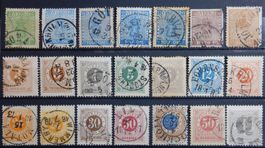 Schweden Lot mit alten Werten I