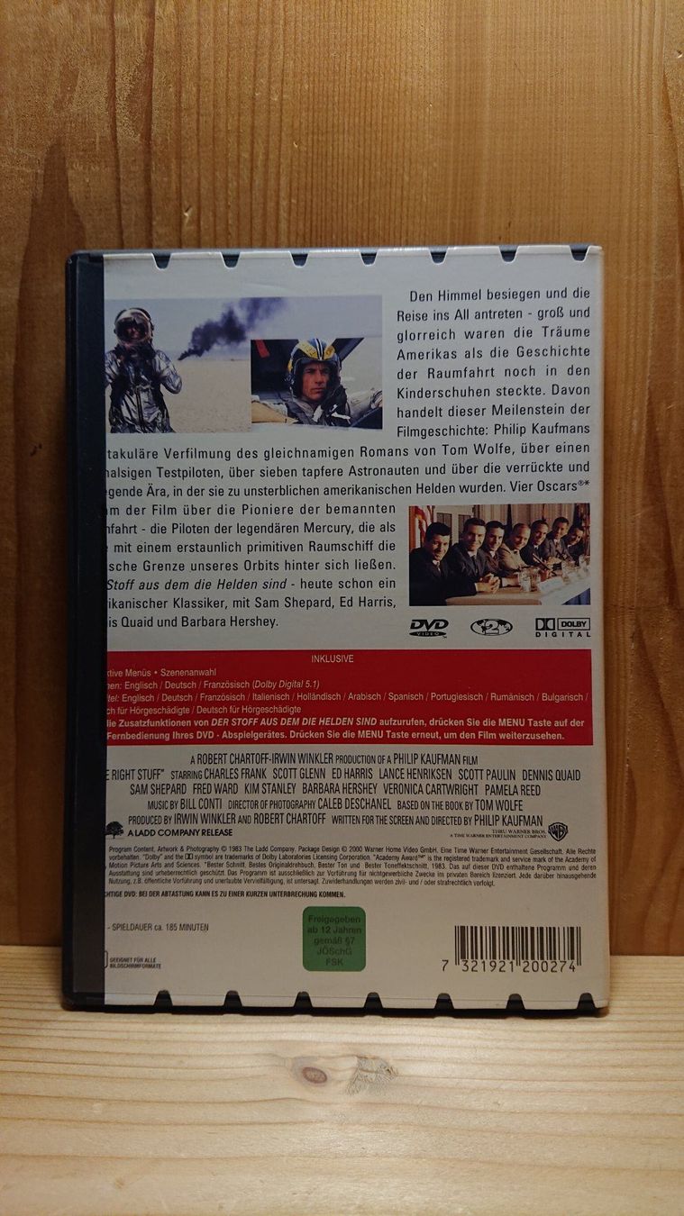 Alle DVDs: DER STOFF AUS DEM DIE HELDEN SIND DVD – Gebraucht aus Wilderswil von Exebub 1
