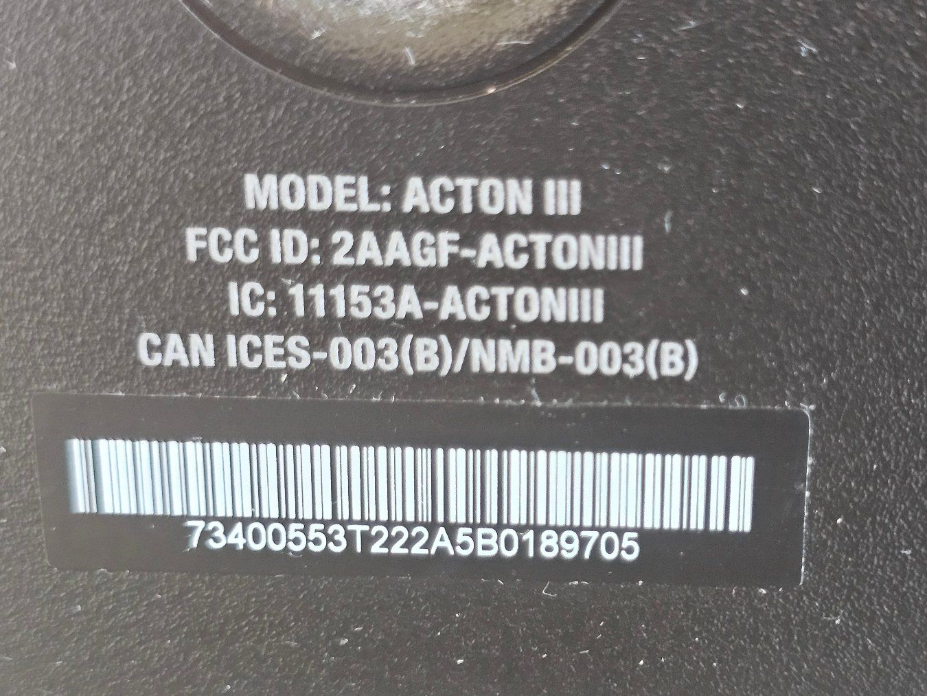 Marshall Casse acustiche: Marshall Acton III Bluetooth Lautsprecher schwarz – Usato da Zürich venduto da tomcat666 4