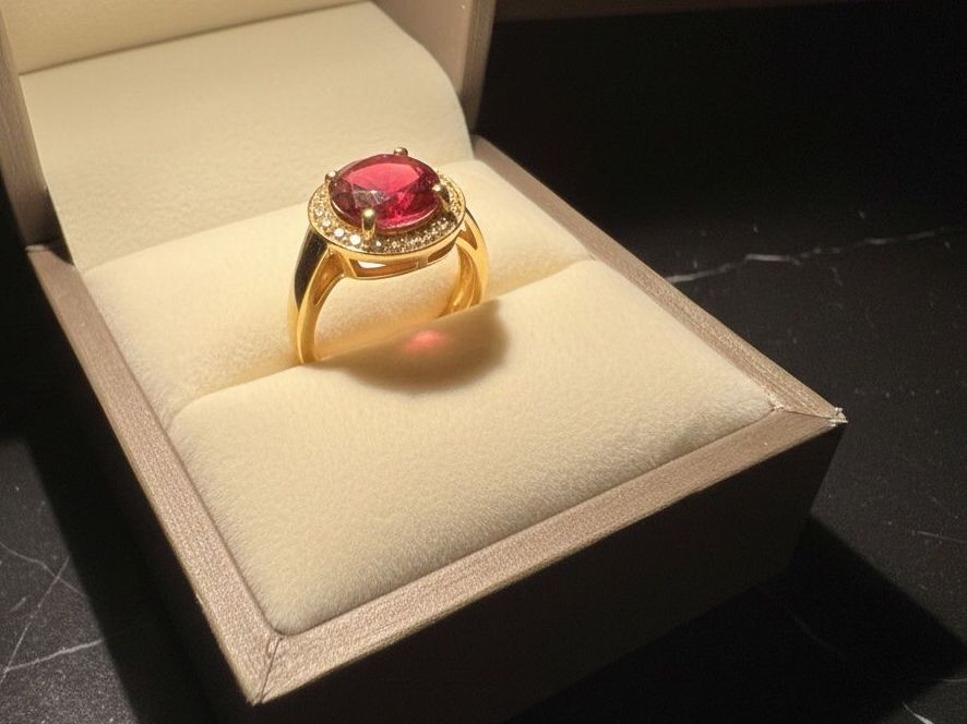 Bagues: Bague Cœur de Grenat – Neuf avec emballage d'origine à St-Maurice par Sandrinette123 5