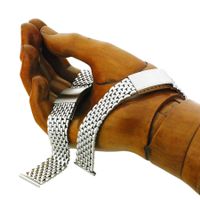 22mm 9Row Beads of Rice Steel Bracelet, Gay Frères GF Style