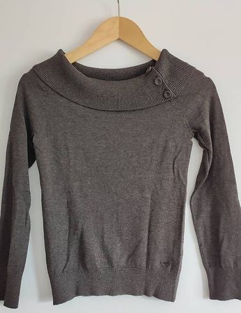 Elegantes Langarmtshirt / dünner Pulli - Esprit - Grösse XS