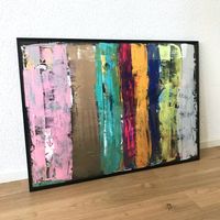 Plitvicer Seen Moderne Kunst Abstrakt Bild Farben Hahnemühle