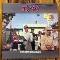 AC/DC Dirty Deeds Done Dirt Cheap - 1. Press US - LP Vinyl