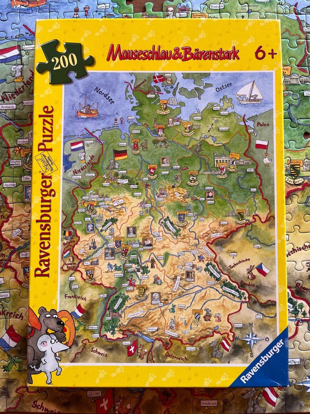 Ravensburger Puzzles: Ravensburger Puzzle Deutschland 198 Teile – Gebraucht aus Zürich von Gurkis 1